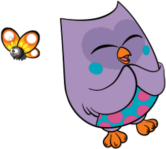 Owls Png Clipart Ready For Download - Cartoon (400x400), Png Download