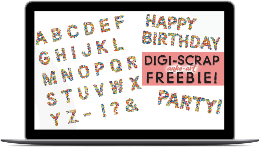 Konfetti Wörter - Word (1080x675), Png Download