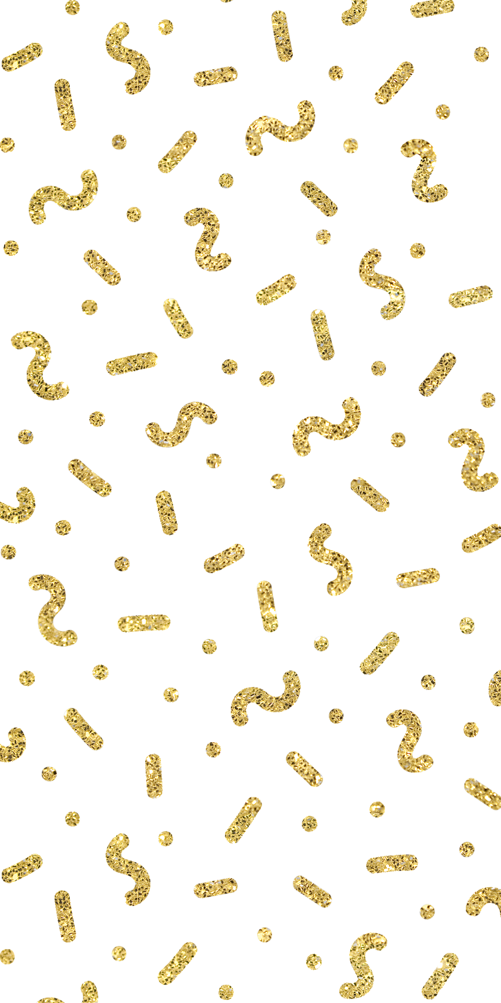 Holiday Glitter - Black And White Confetti Png (1000x2000), Png Download