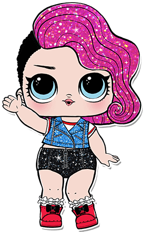 G 006 Rocker Glitter - Lol Surprise Rocker Glitter (403x550), Png Download