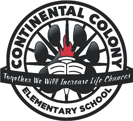 Continental Colony Elementary School - Emblem (780x543), Png Download