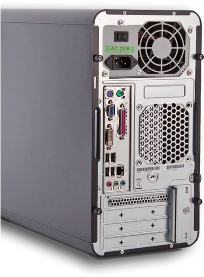 Desktop Computer Repairs - Logisys 480w 20+4-pin Dual-fan Atx Power Supply W/sata (408x566), Png Download