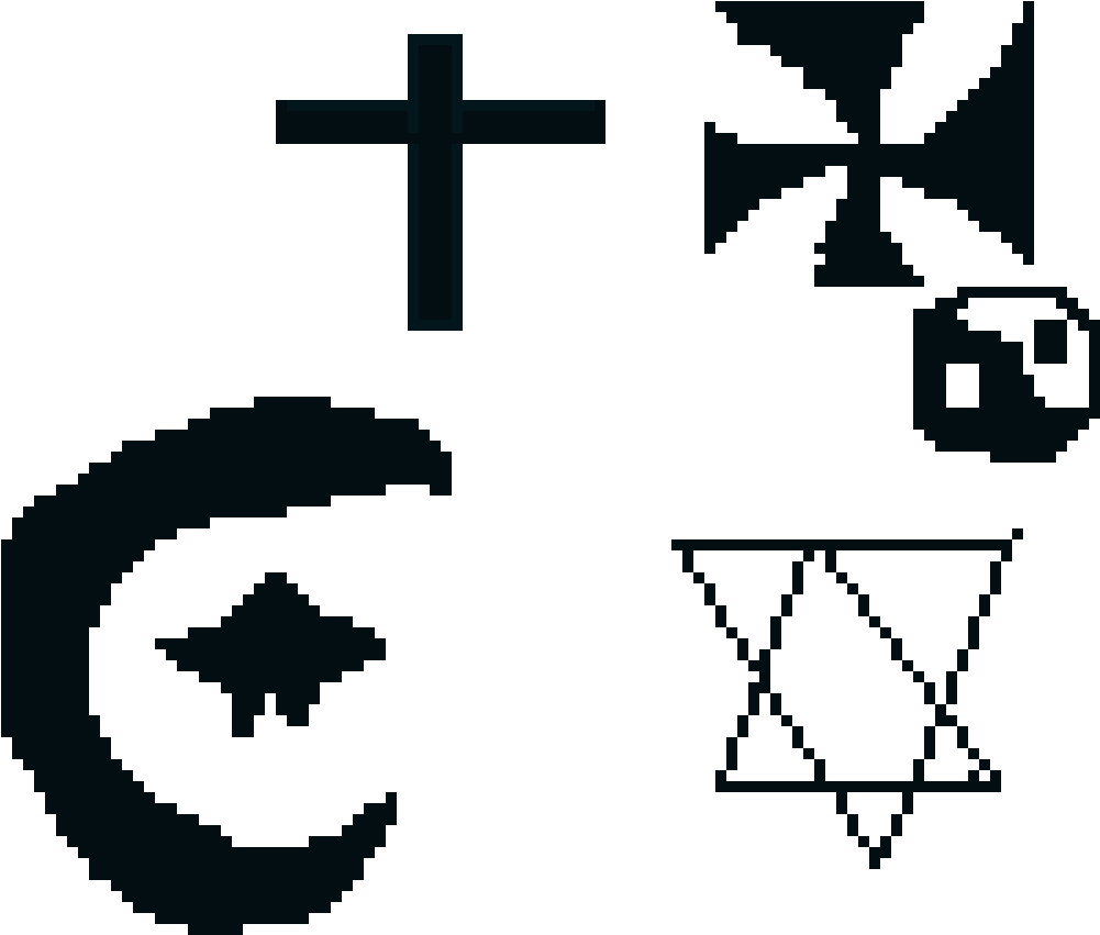 Religious Symbols - Religion (1140x1010), Png Download