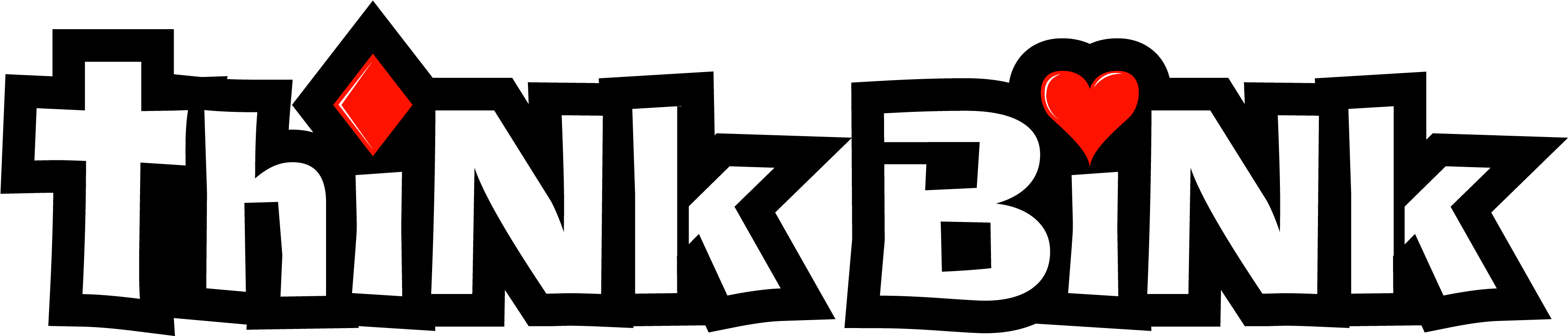 A Positive Mindset Lifestyle - Think Bink (3713x933), Png Download