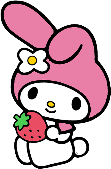 Melody Sanrio Png - My Melody Clipart (365x547), Png Download