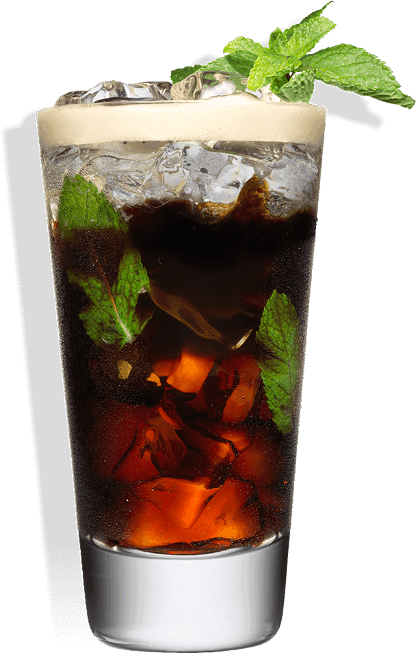 Tia Mint Americano Recipe - Coffee Cocktails (1000x1000), Png Download