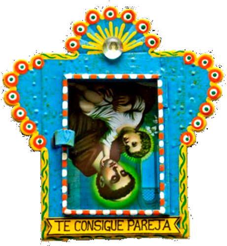 Brings You Luck In Romance - Tesoros San Antonio Button 81204 (600x600), Png Download