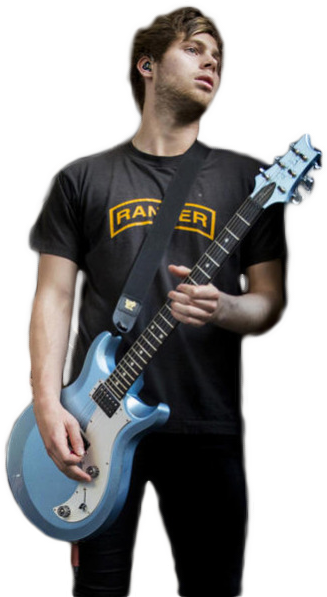 Luke Png - Electric Guitar (338x600), Png Download