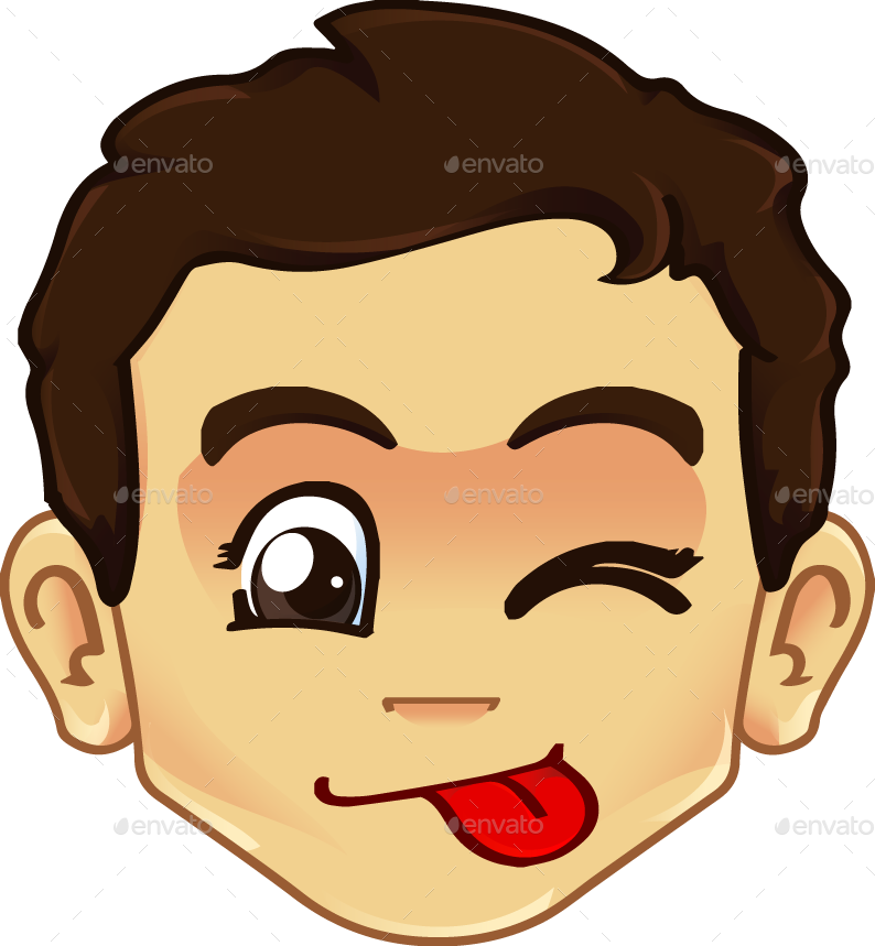 Funny - Shocked Cartoon Clipart Without Background (794x859), Png Download