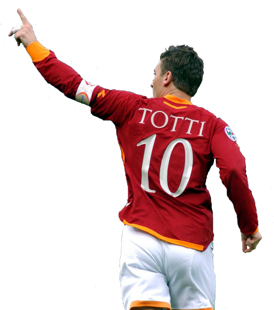 Roma Captain Francesco Totti Has Admitted That The - Totti Re Di Roma (914x1023), Png Download
