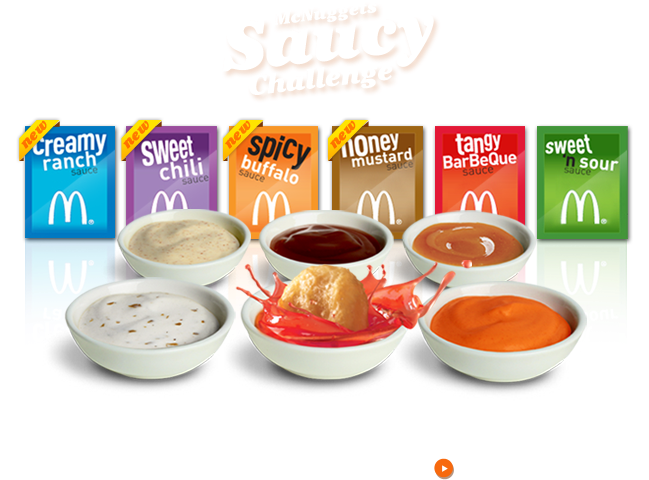 Chicken Mcnuggets & Sweet 'n Sour Sauce - Mcdonalds New Sauces (777x576), Png Download