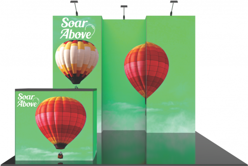 Vector Frame Kit 02 - Vector Frame Essential 10ft Modular Backwall Kit 02 (500x500), Png Download