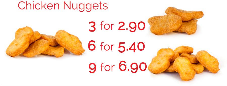 Schnitzels & More - Bk Chicken Fries (900x400), Png Download