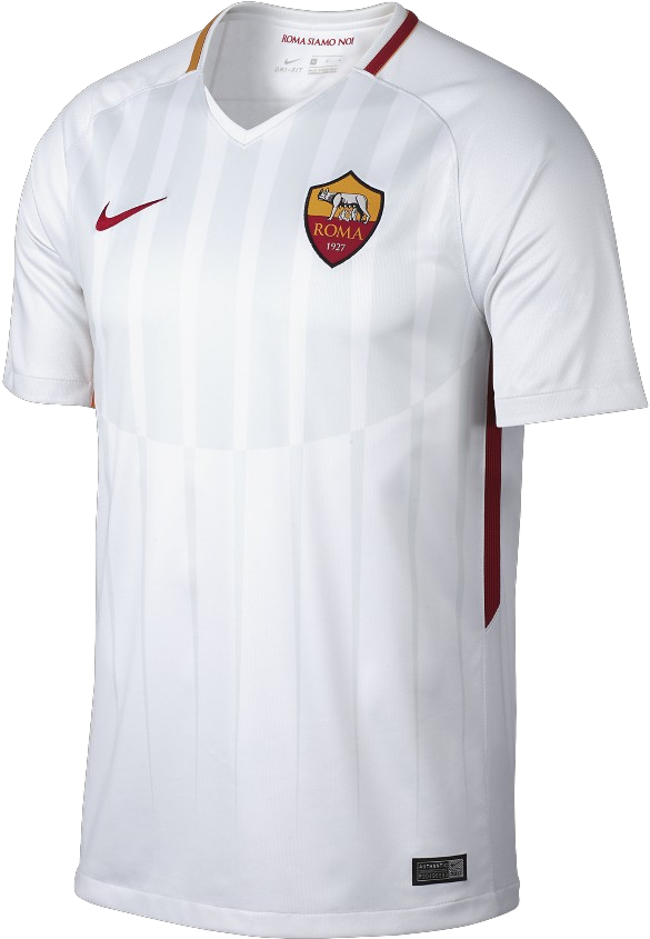 Roma 17 18 Away Jersey (890x890), Png Download