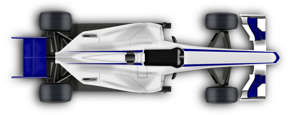 Log In With Itch - Formula One Car (1016x404), Png Download