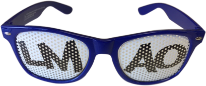 Lmao Sunglasses - Sockandshop - Glasses (480x342), Png Download
