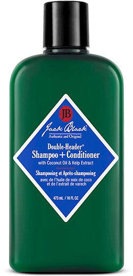 Jack Black Double-header Shampoo Conditioner - Jack Black Shampoo (530x560), Png Download