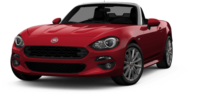 Hypnotique Red - 2018 Abarth 124 Spider Red (800x510), Png Download