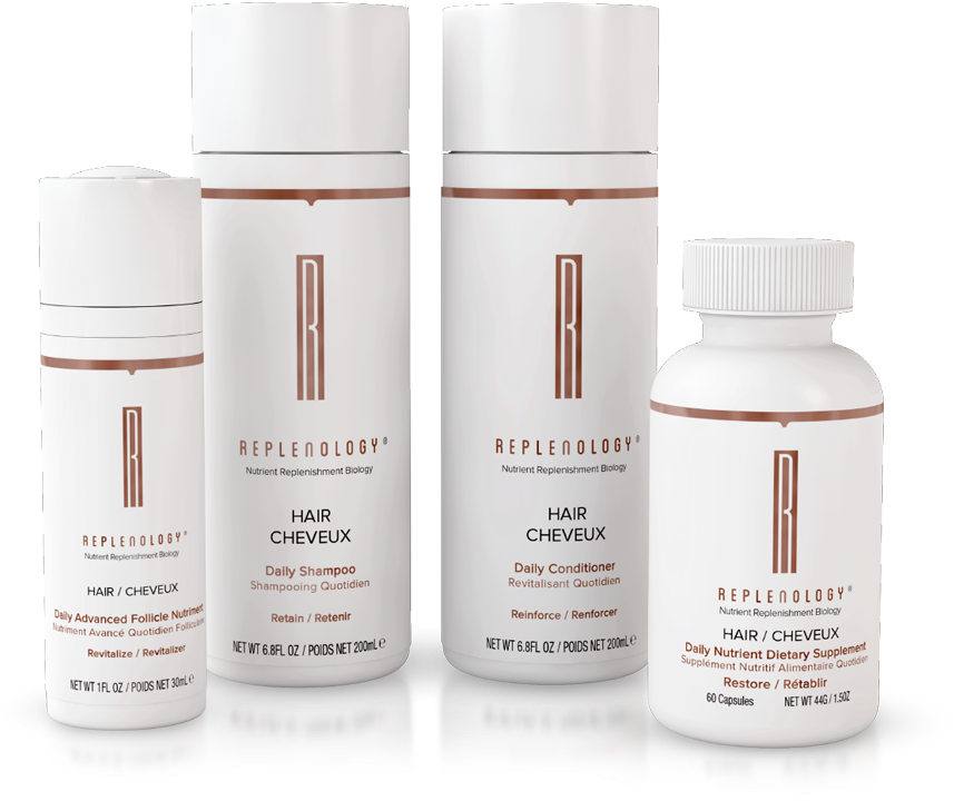 Thinning Hair Can Happen At Any Age - Replenology (1000x773), Png Download