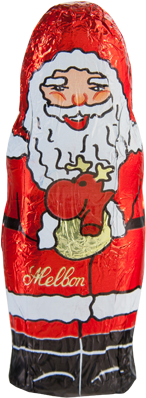 “santa Claus” 17 G - Santa Claus Chocolate Png (300x400), Png Download