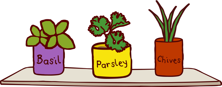 They're Easy-peasy Plants To Grow Smell Yummy - Illustration (893x352), Png Download
