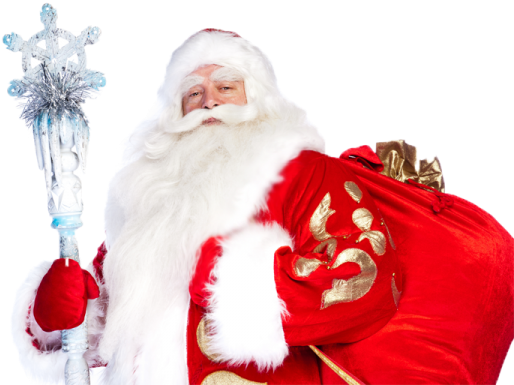 Santa Claus Png Free Download - Ded Moroz (600x399), Png Download