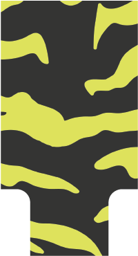 Tiger Print For Extreme - Poster (298x408), Png Download