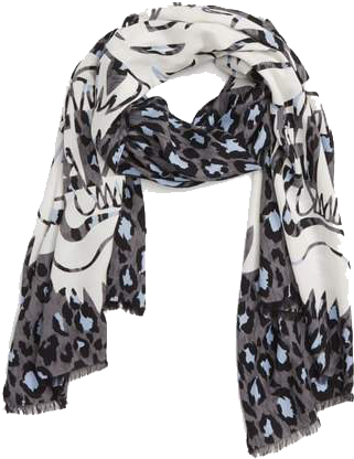 Print Tiger Scarf - Kenzo (334x438), Png Download