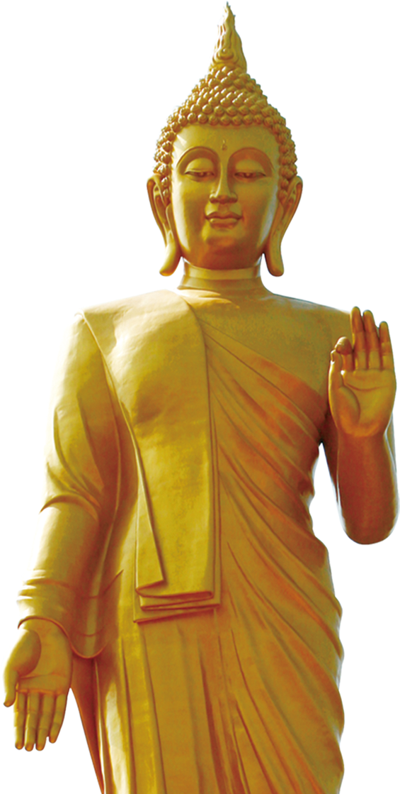 Lord Buddha Standing Images Png (829x1174), Png Download
