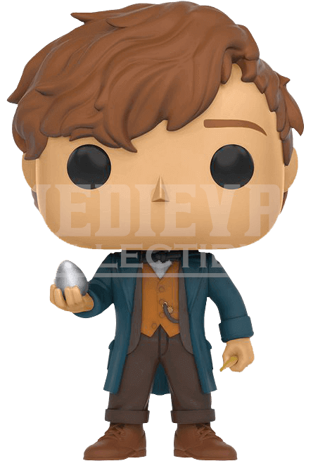 Fantastic Beasts Newt Scamander Pop Figure - Funko Pop Newt Scamander (664x664), Png Download