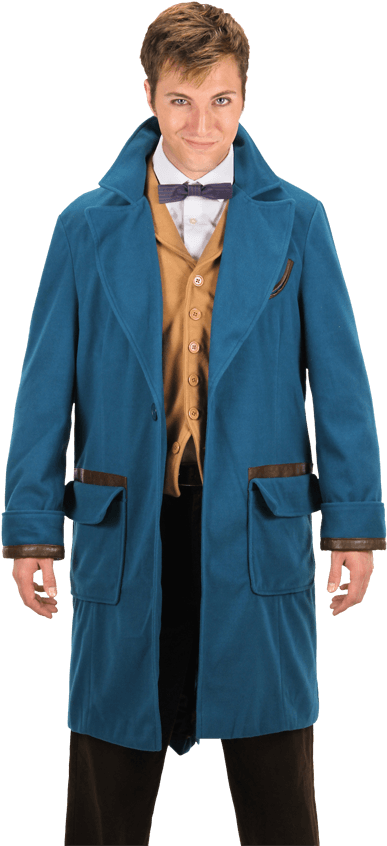 Fantastic Beasts Newt Scamander Coat - Newt Scamander Coat Fantastic Beasts (850x850), Png Download