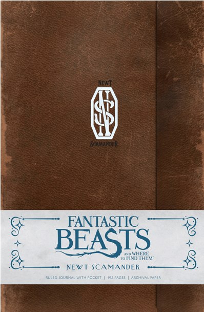 Fantastic Beasts Newt Scamander Journal - Fantastic Beasts And Where To Find Them (607x607), Png Download
