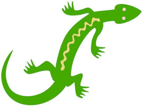 Lizard Reptile Salamander Lacertids Gecko - Lizard (456x340), Png Download
