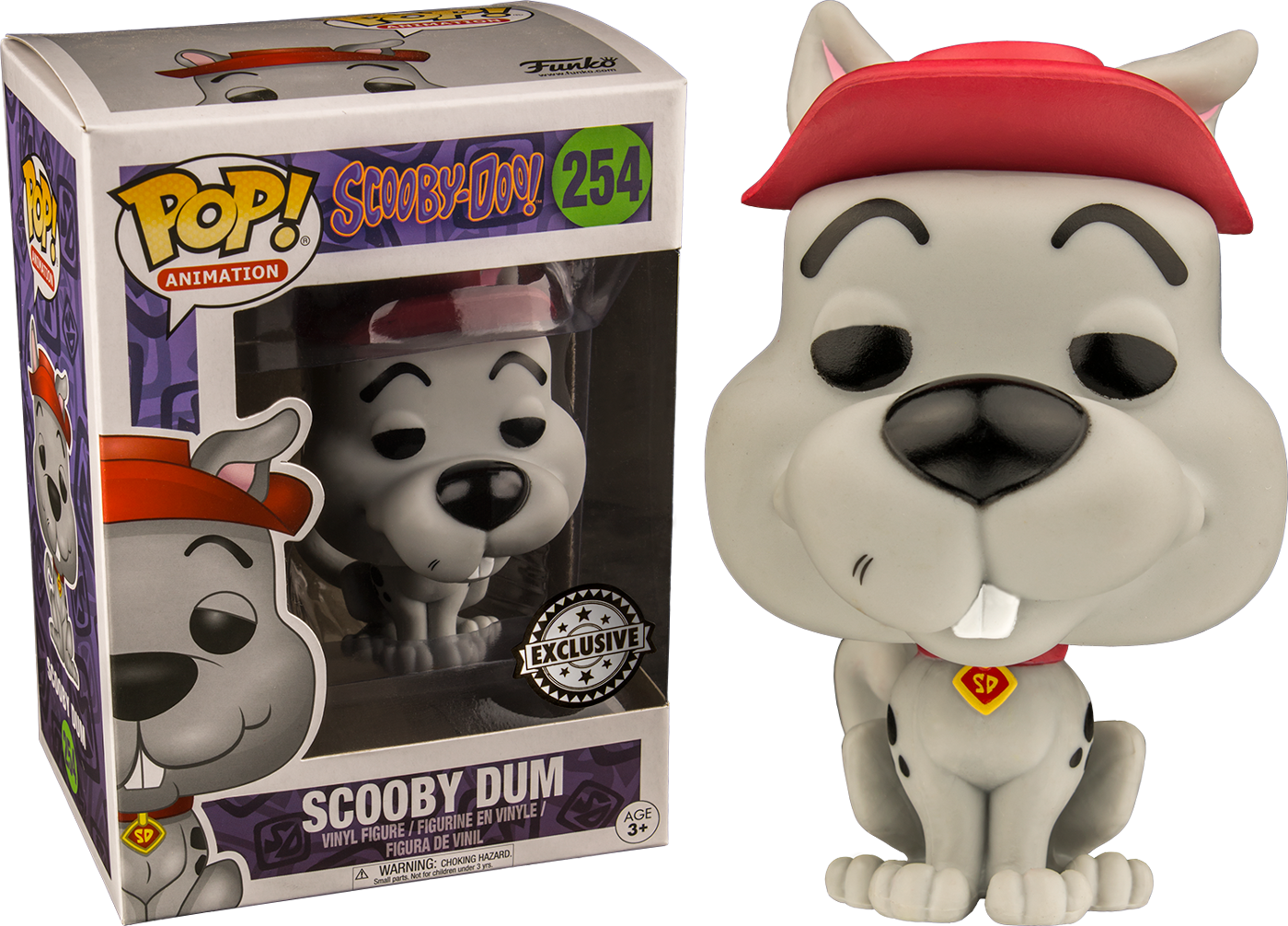 Scooby Doo Scooby Dum Funko Pop Vinyl Figure Popcultcha - Scooby Dum Pop Vinyl (1400x1006), Png Download