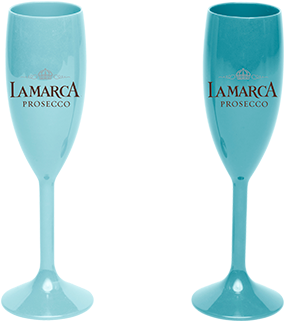 The Acrylic Champagne Flute Is A Cost Effective, Easily - Wine Glass (480x360), Png Download