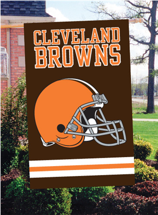 Cleveland Browns Applique Banner Flag - Party Animal Mlb Appliqué Banner Mlb Team: Los Angeles (434x434), Png Download
