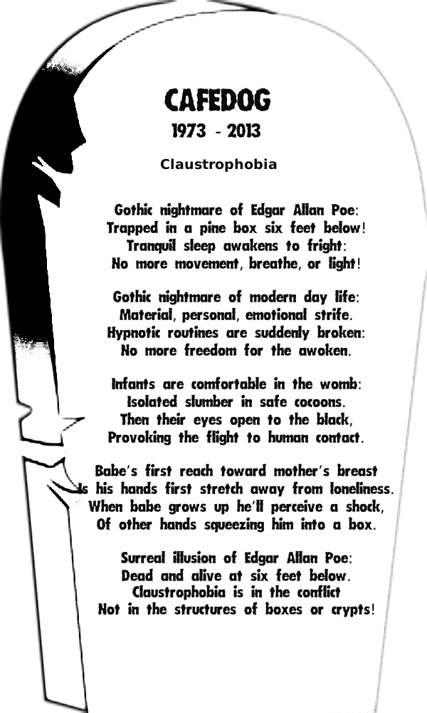 Claustrophobia - ' - Ballad Poems About Anxiety (600x1000), Png Download