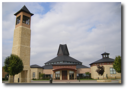 Dccathedral Large - Three Towers Dodge City Ks (430x302), Png Download