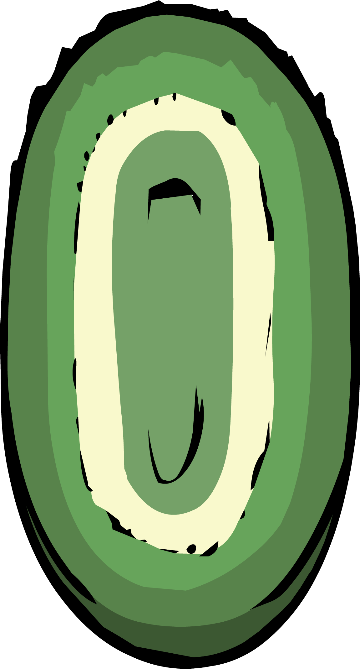 Green Oval Rug - Club Penguin Rug (1151x2135), Png Download