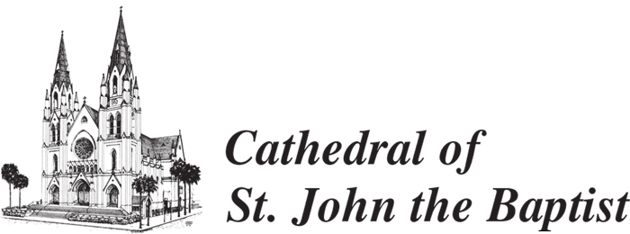 Cathedral Of St - Cathedral Of St John The Baptist Sav Ga (700x260), Png Download