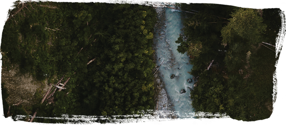 Menstruationpoem Banner - Mountain River (1000x436), Png Download