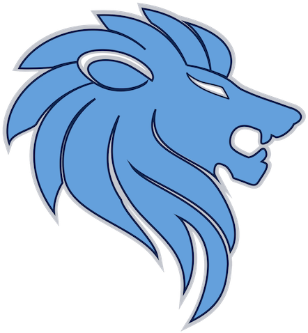 Lions Head - Lakeland Middle Preparatory School (466x500), Png Download