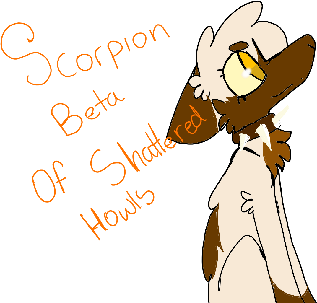 Scorpion My Dear - Cartoon (1600x1200), Png Download