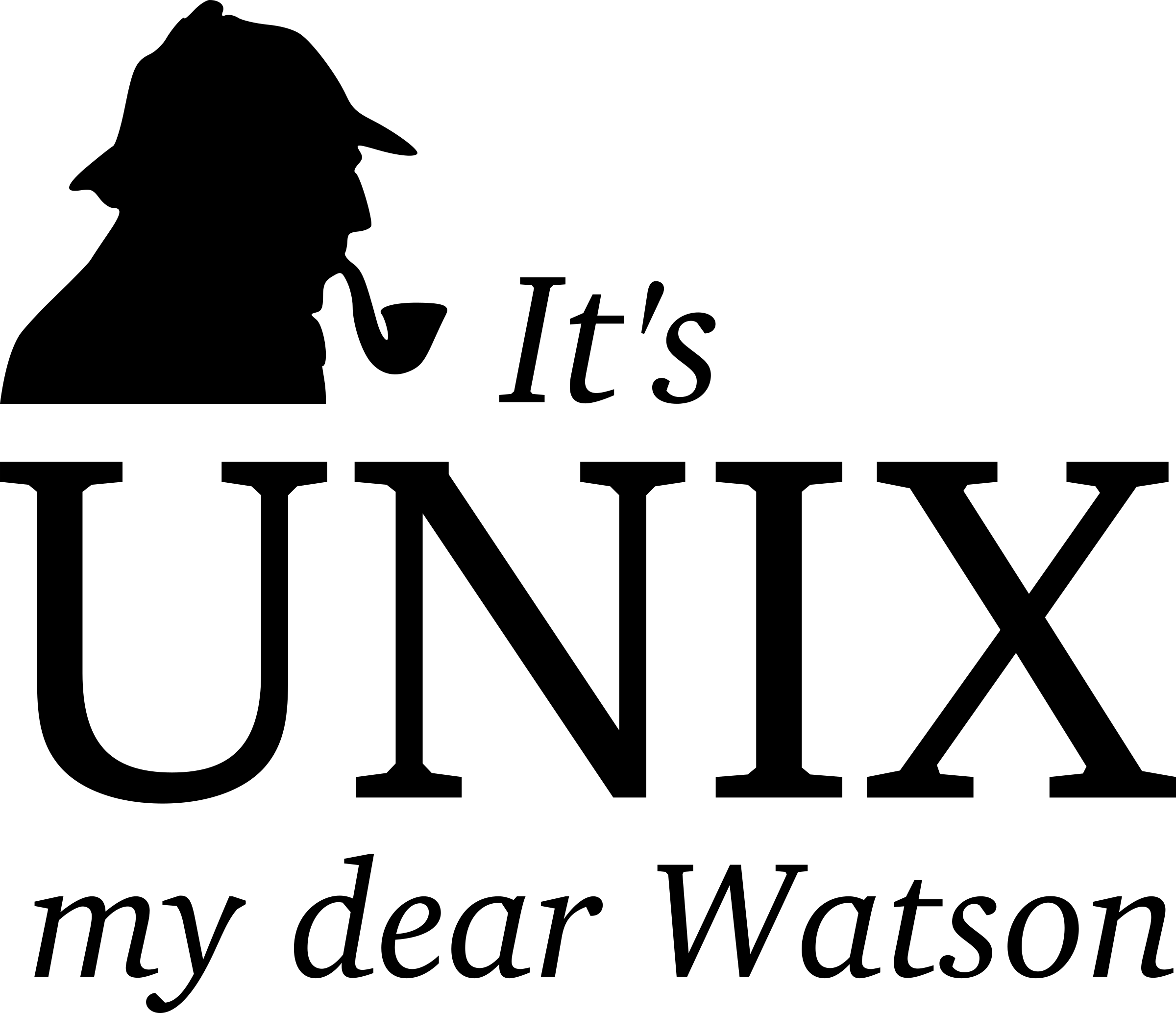 This Free Icons Png Design Of It's Unix My Dear Watson (2400x2067), Png Download