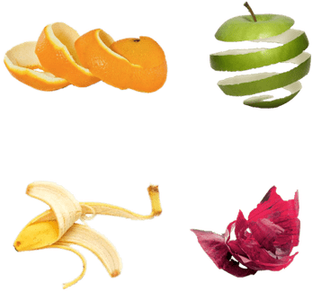 Fruit And Vegetable Peels - Orange Peel (400x400), Png Download