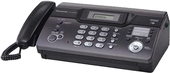 Fax Panasonic Kx Ft987 (600x650), Png Download