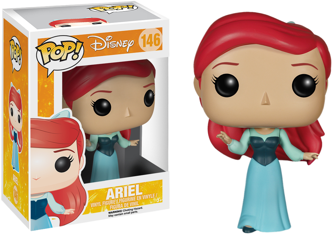 The - Disney Funko Pop Ariel (1200x857), Png Download