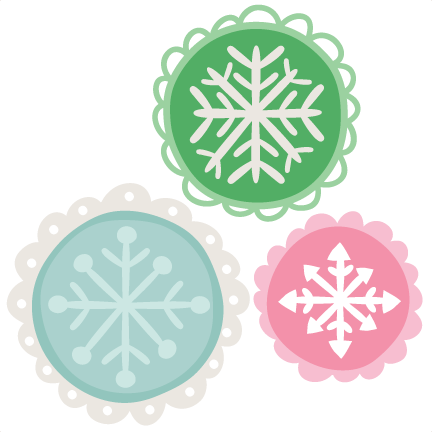 Snowflake Set Svg Scrapbook Cut File Cute Clipart Files - Cricut (432x432), Png Download