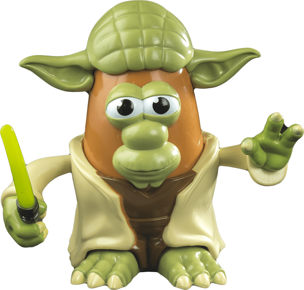 Mr Potato Head Star Wars Yoda (1000x954), Png Download