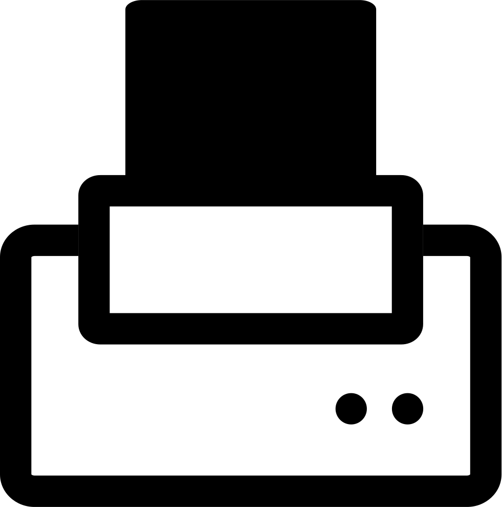 Fax Machine - - Fax (981x990), Png Download
